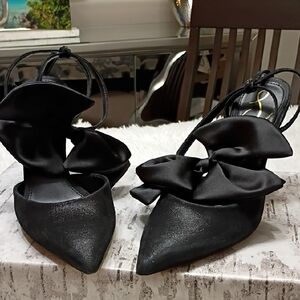 Sam Edelman Kitten Bow Heels 👠 Women's Sz 7.5